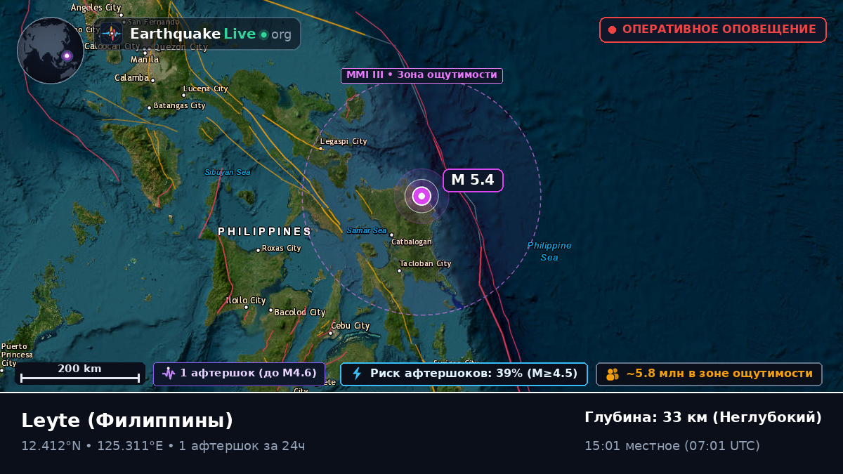 Leyte, Филиппины