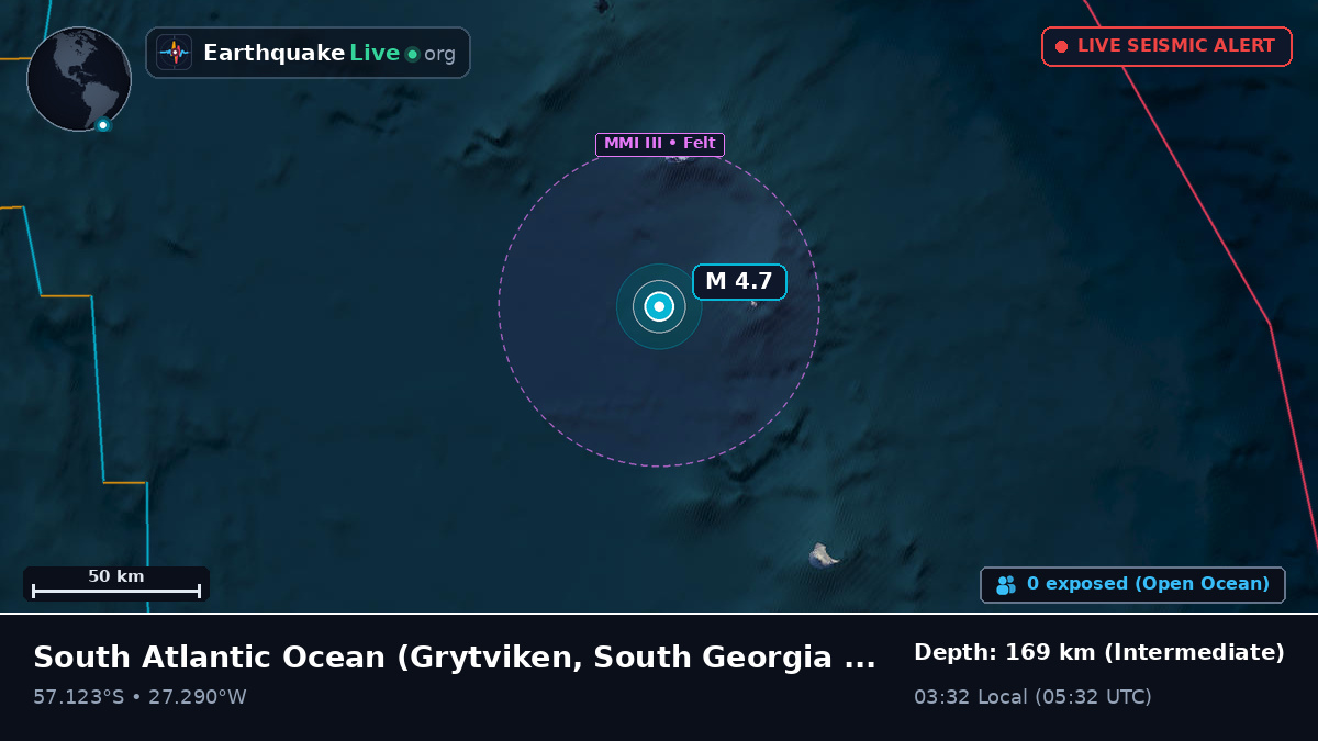 South Atlantic Ocean (South Georgia and the Islands)