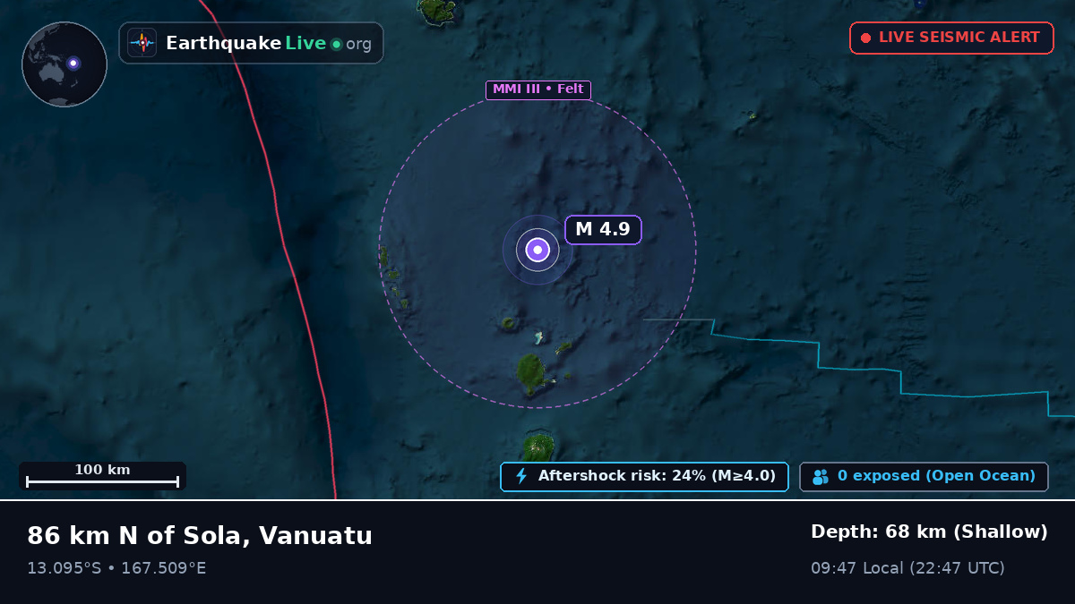 South Pacific Ocean (Vanuatu)