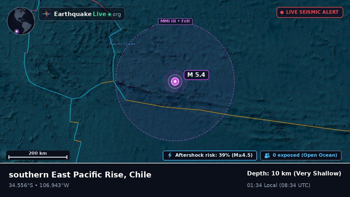 South Pacific Ocean (Chile)