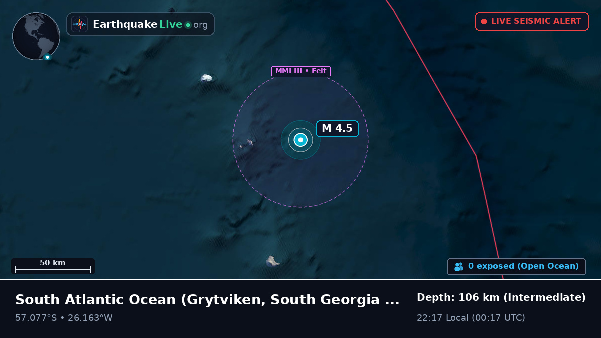 South Atlantic Ocean (South Georgia and the Islands)