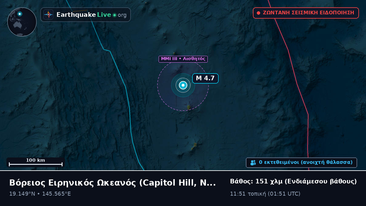 Βόρειος Ειρηνικός Ωκεανός (Northern Mariana Islands)