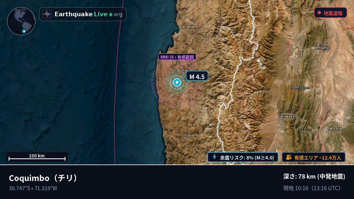 Coquimbo, チリ