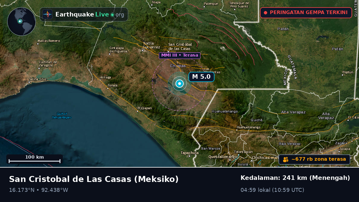 Chiapas, Meksiko