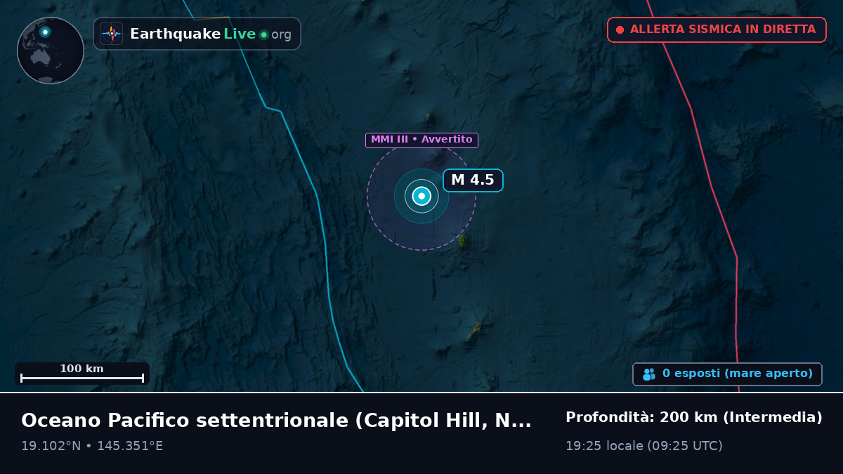 Oceano Pacifico settentrionale (Northern Mariana Islands)