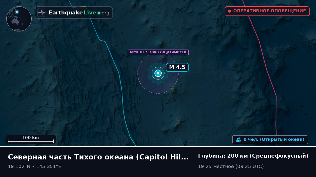 Северная часть Тихого океана (Northern Mariana Islands)