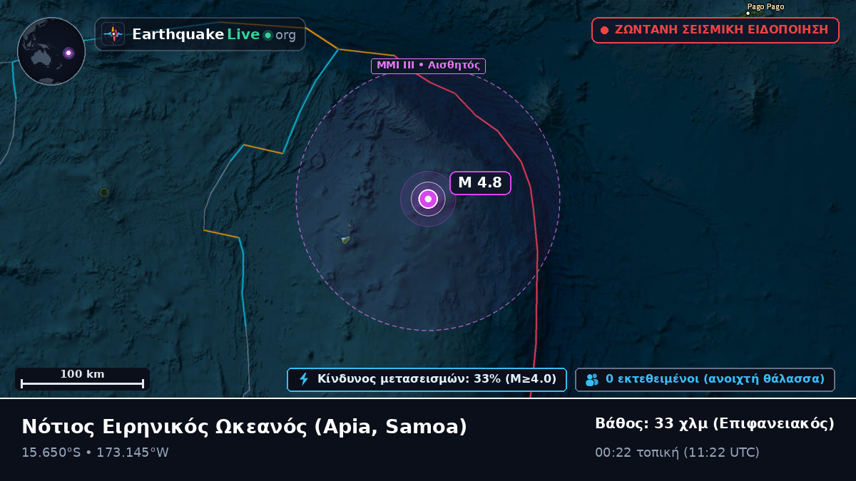Νότιος Ειρηνικός Ωκεανός (Samoa)