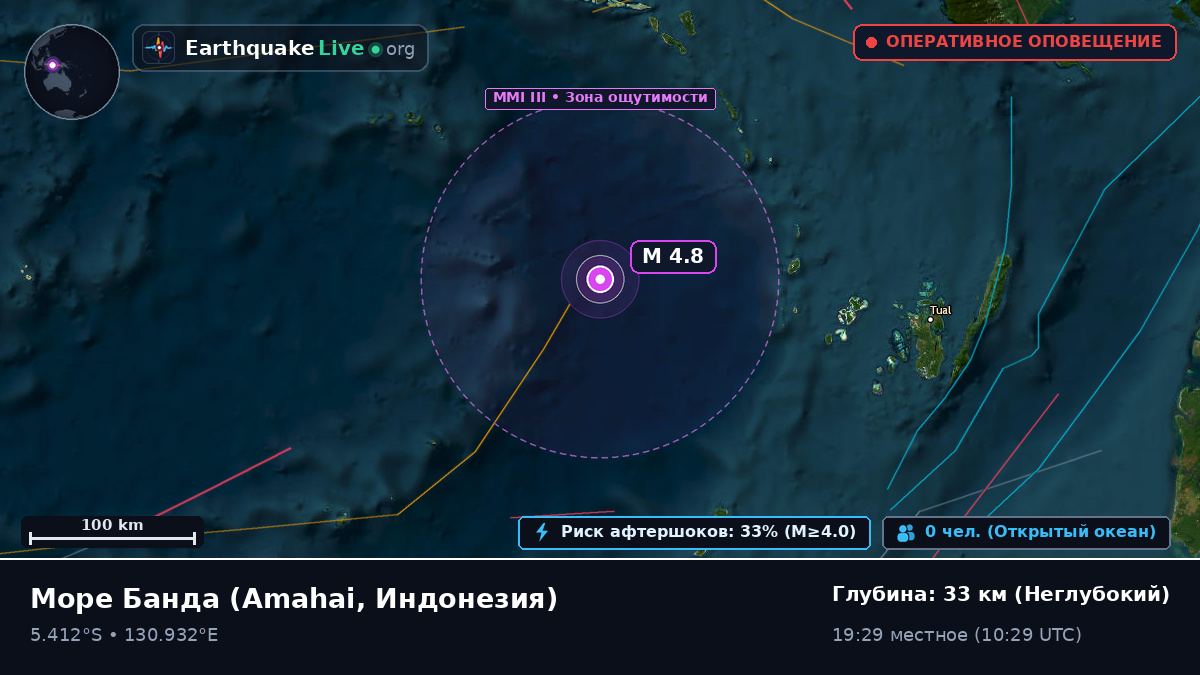 Море Банда (Индонезия)