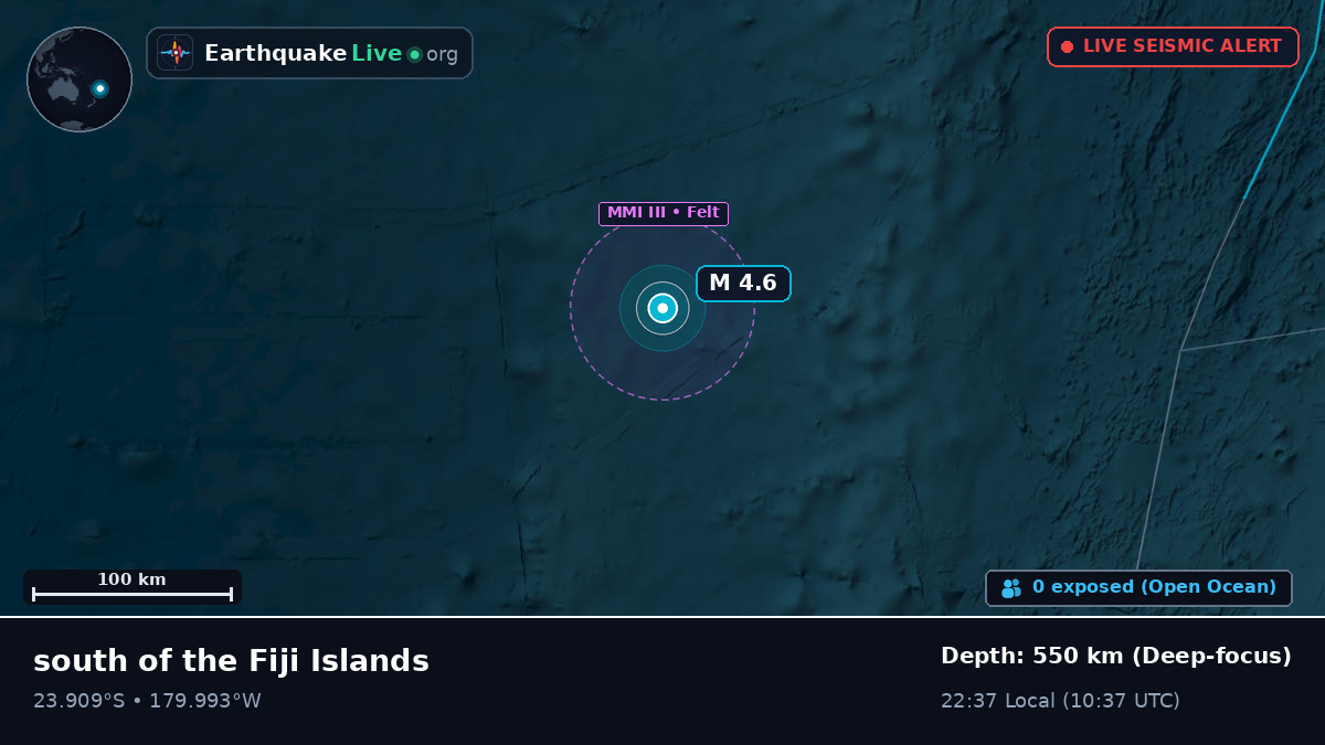 South Pacific Ocean (Tonga)