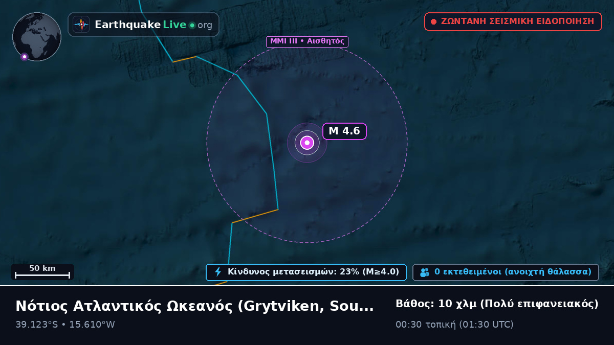 Νότιος Ατλαντικός Ωκεανός (South Georgia and the Islands)