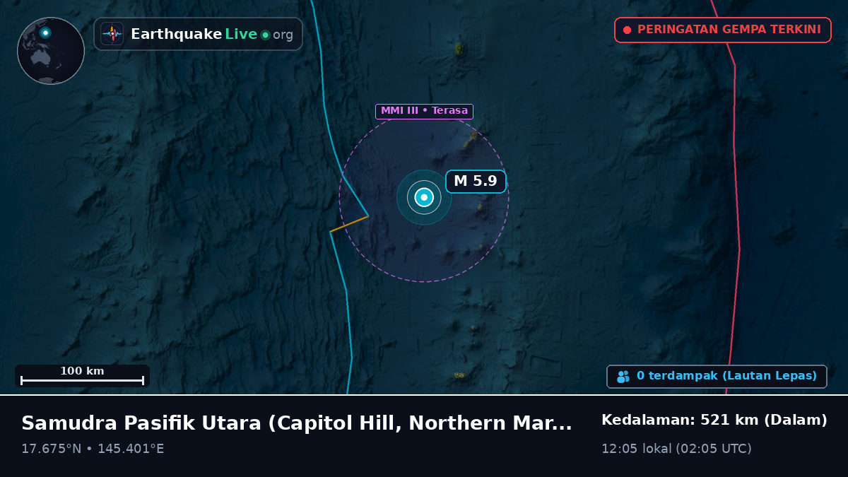 Samudra Pasifik Utara (Northern Mariana Islands)