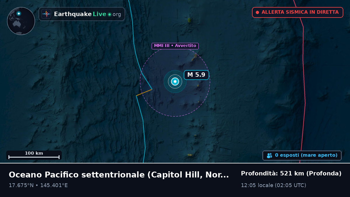 Oceano Pacifico settentrionale (Northern Mariana Islands)