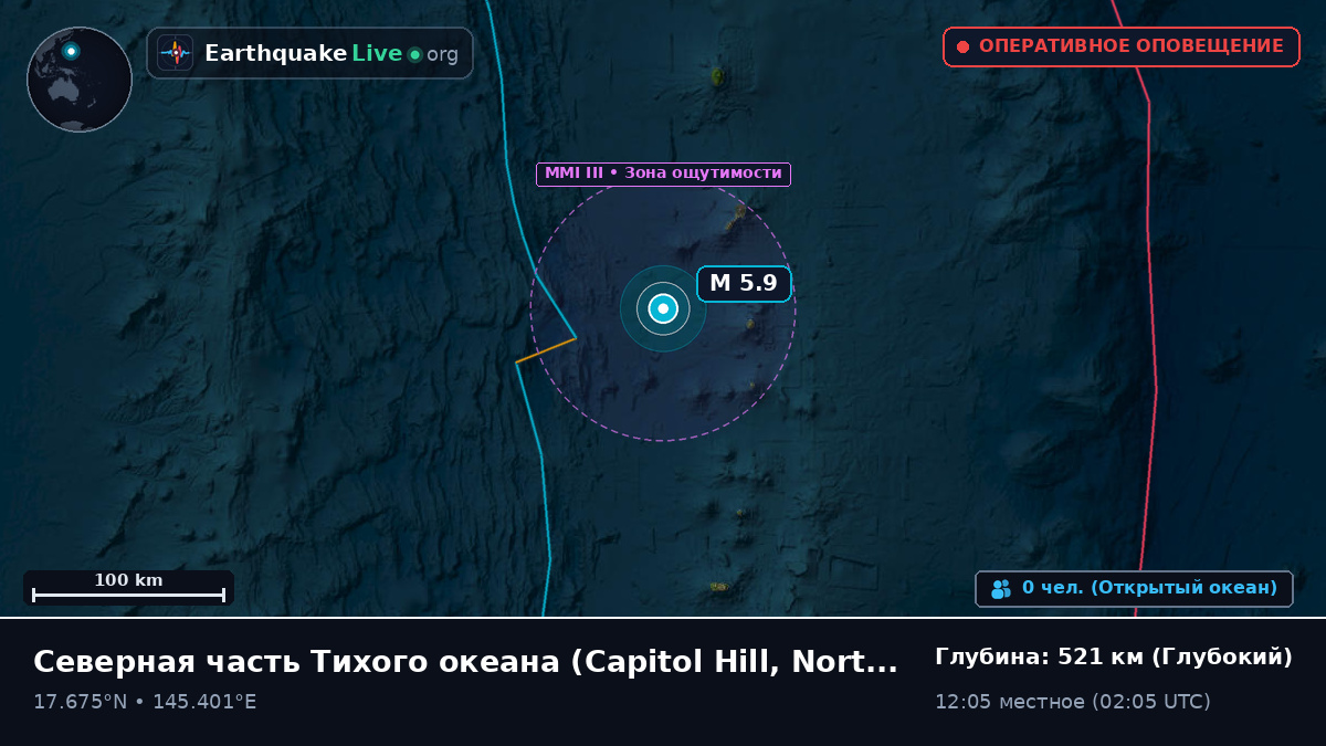 Северная часть Тихого океана (Northern Mariana Islands)