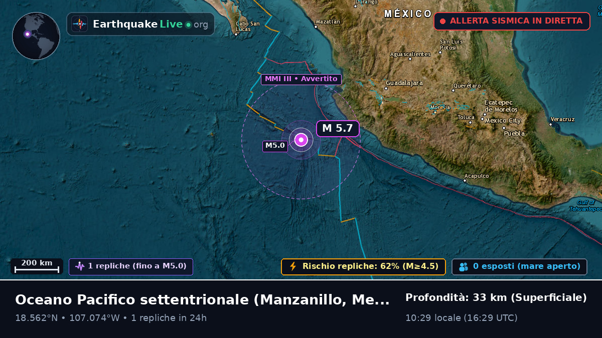 Oceano Pacifico settentrionale (Messico)
