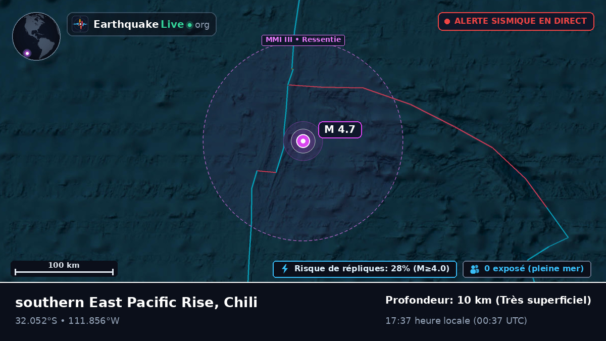 Océan Pacifique Sud (Chili)