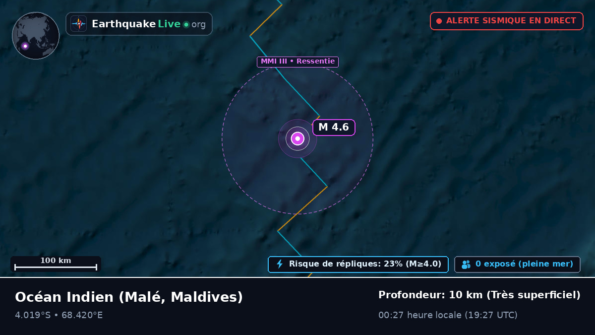 Océan Indien (Maldives)