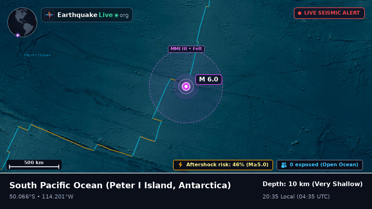 South Pacific Ocean (Antarctica)