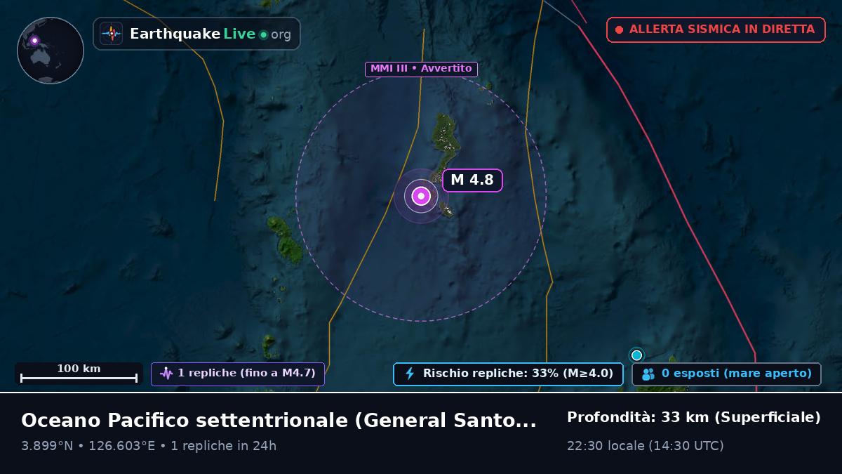 Oceano Pacifico settentrionale (Filippine)