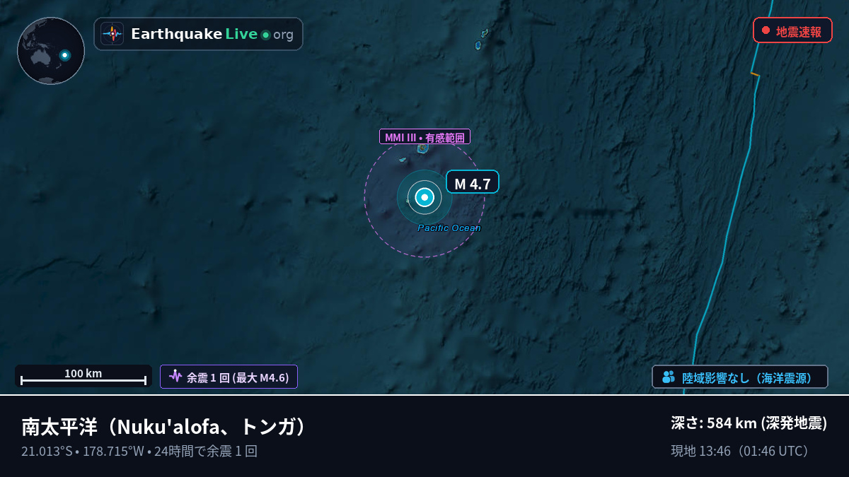 南太平洋 (トンガ)