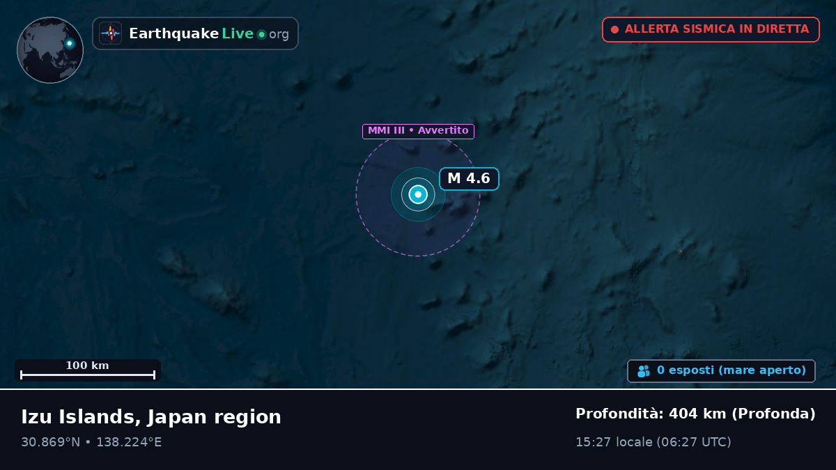 Oceano Pacifico settentrionale (Giappone)