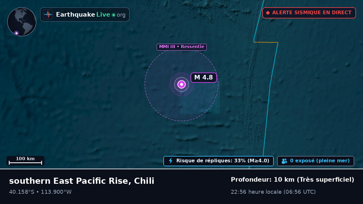 Océan Pacifique Sud (Chili)
