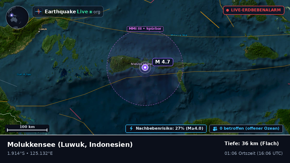 Molukkensee (Indonesien)