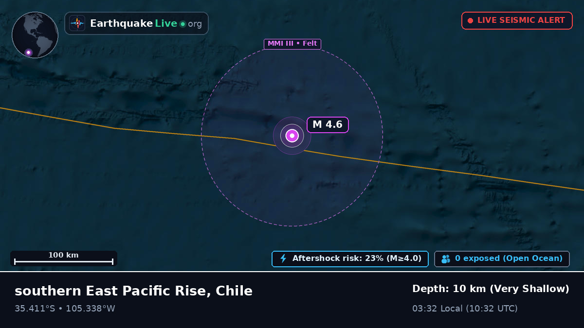 South Pacific Ocean (Chile)