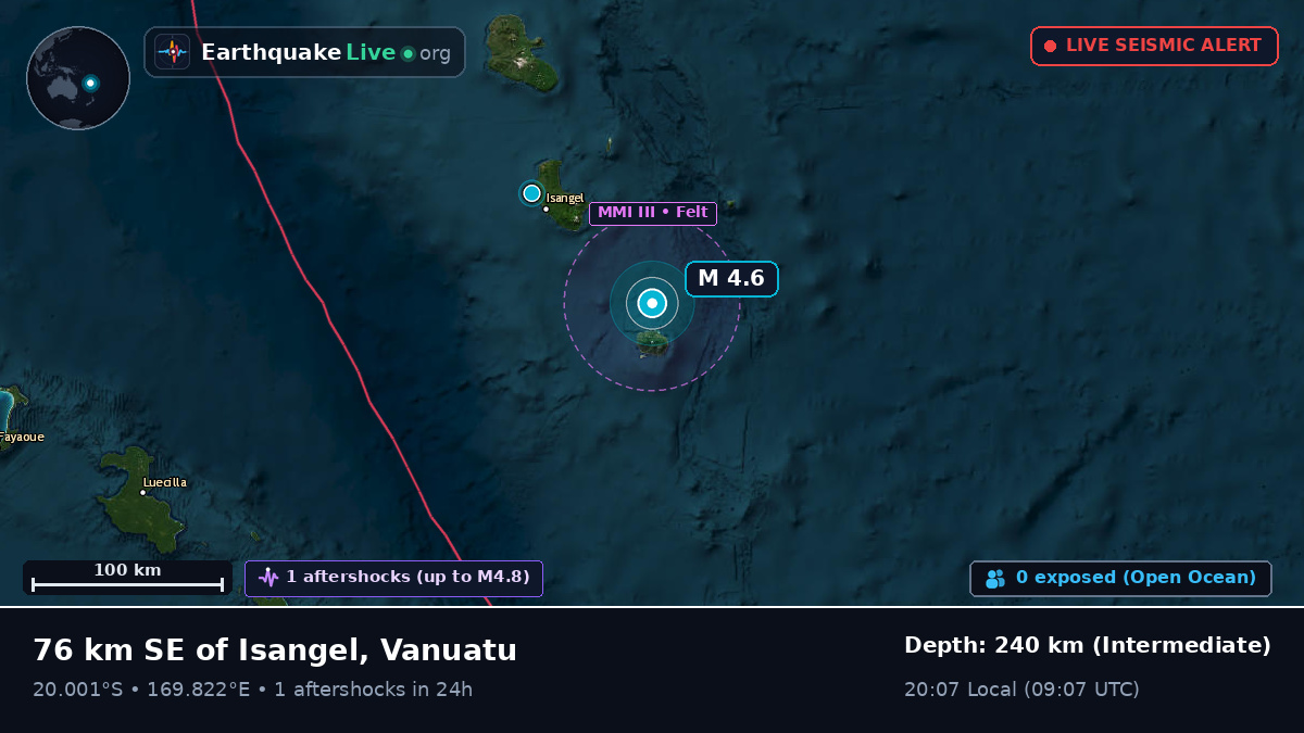 South Pacific Ocean (Vanuatu)