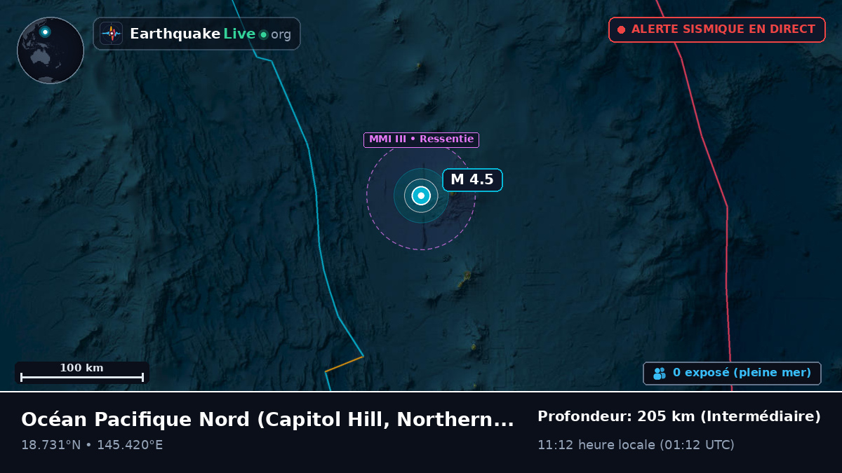 Océan Pacifique Nord (Northern Mariana Islands)