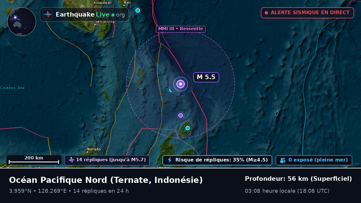 Océan Pacifique Nord (Indonésie)