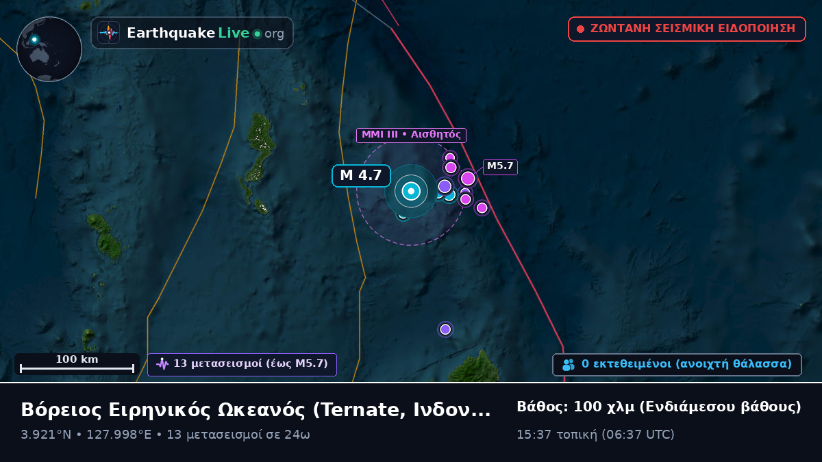 Βόρειος Ειρηνικός Ωκεανός (Ινδονησία)