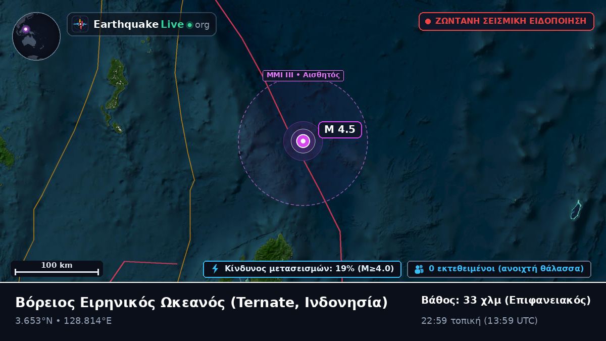 Βόρειος Ειρηνικός Ωκεανός (Ινδονησία)