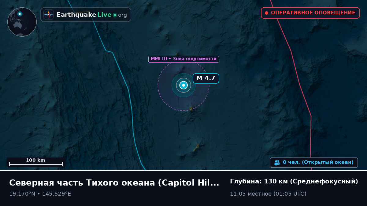 Северная часть Тихого океана (Northern Mariana Islands)