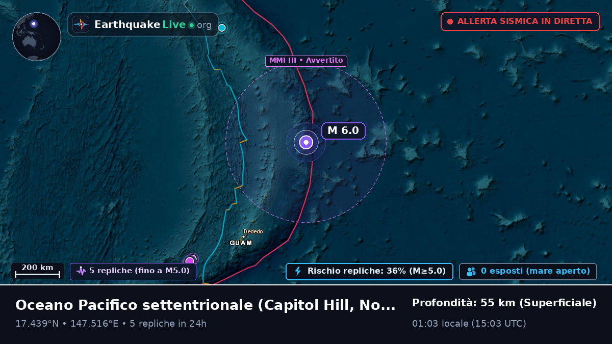 Oceano Pacifico settentrionale (Northern Mariana Islands)