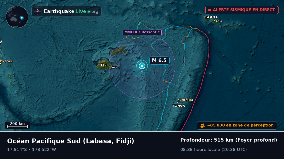 Océan Pacifique Sud (Fidji)