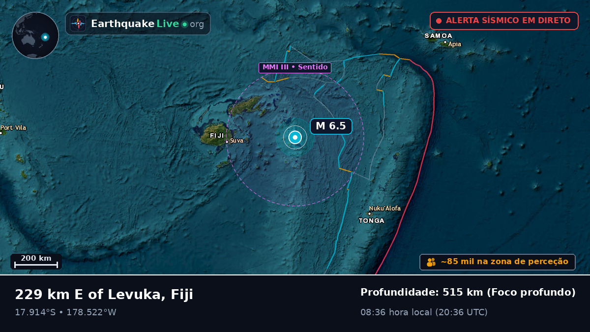 Oceano Pacífico Sul (Fiji)