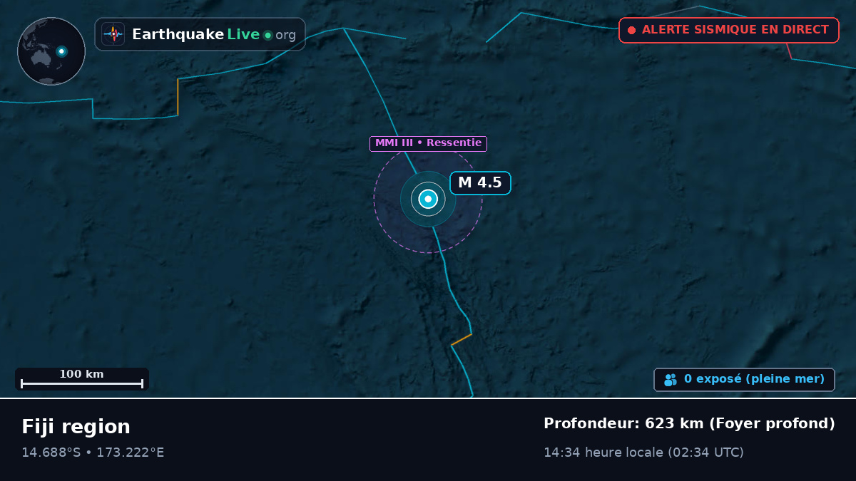 Océan Pacifique Sud (Fidji)