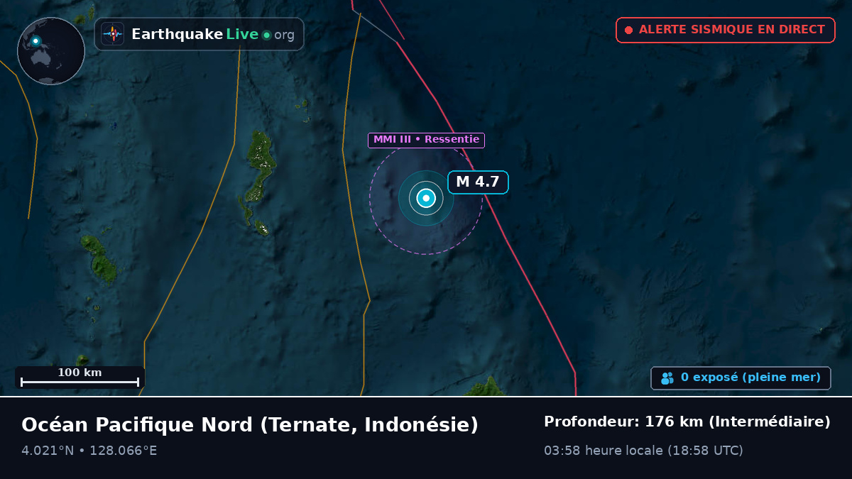 Océan Pacifique Nord (Indonésie)