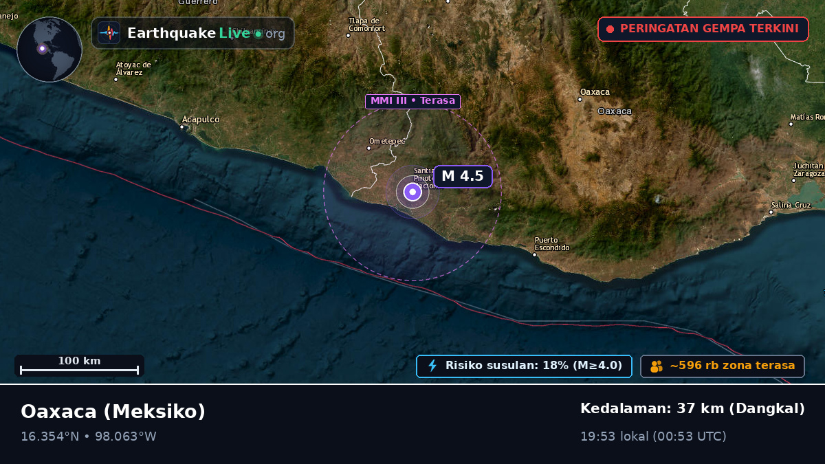 Oaxaca, Meksiko
