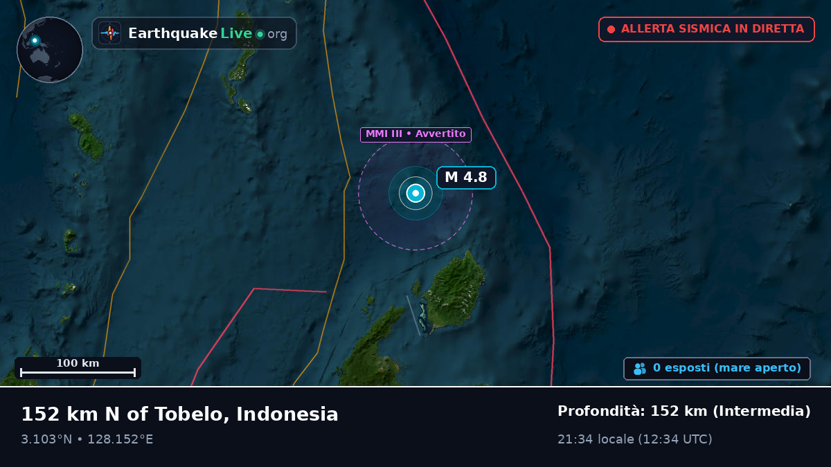 Oceano Pacifico settentrionale (Indonesia)