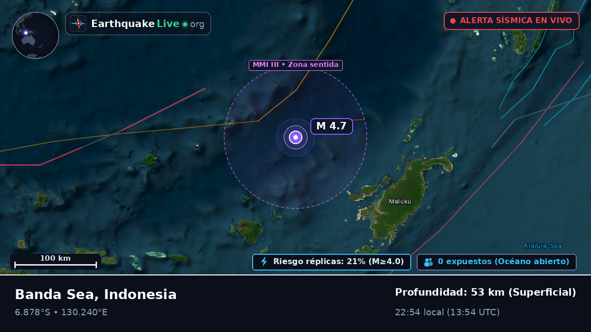 Mar de Banda (Indonesia)