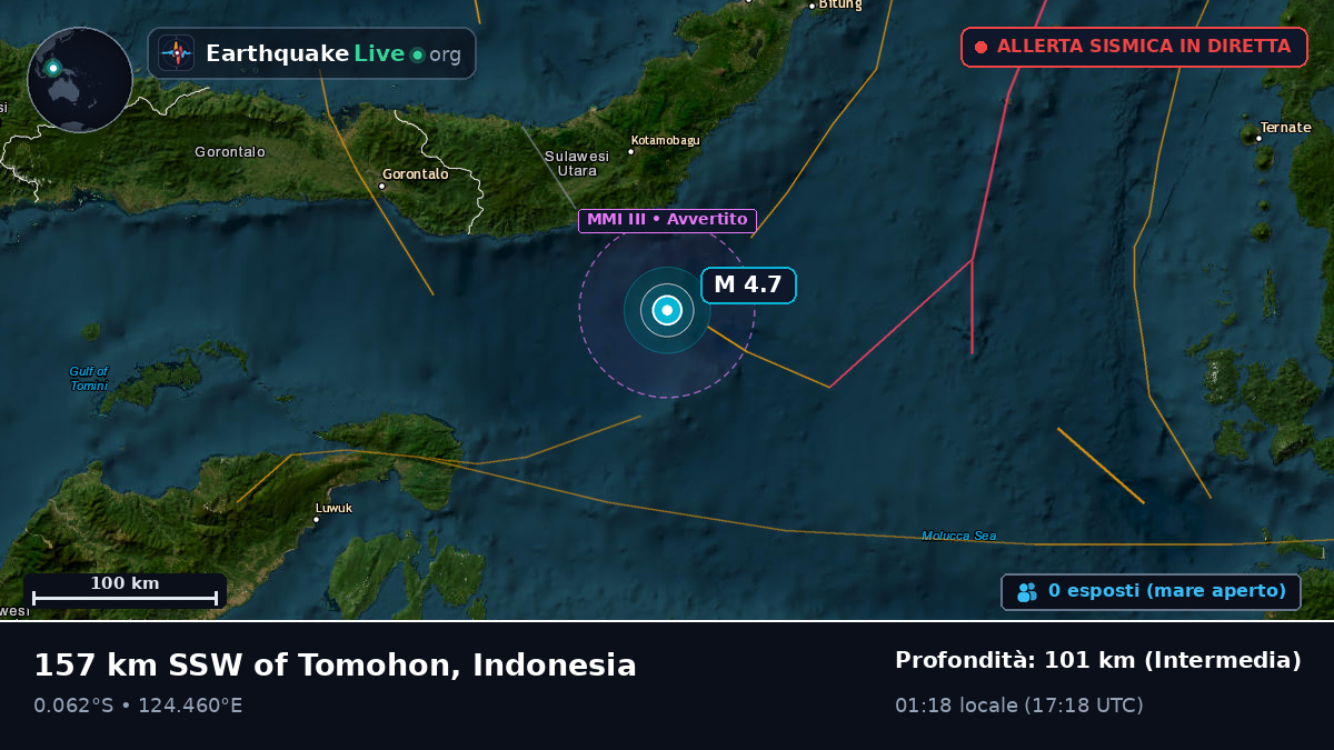 Mare delle Molucche (Indonesia)
