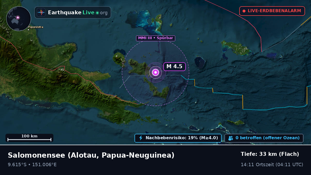 Salomonensee (Papua-Neuguinea)