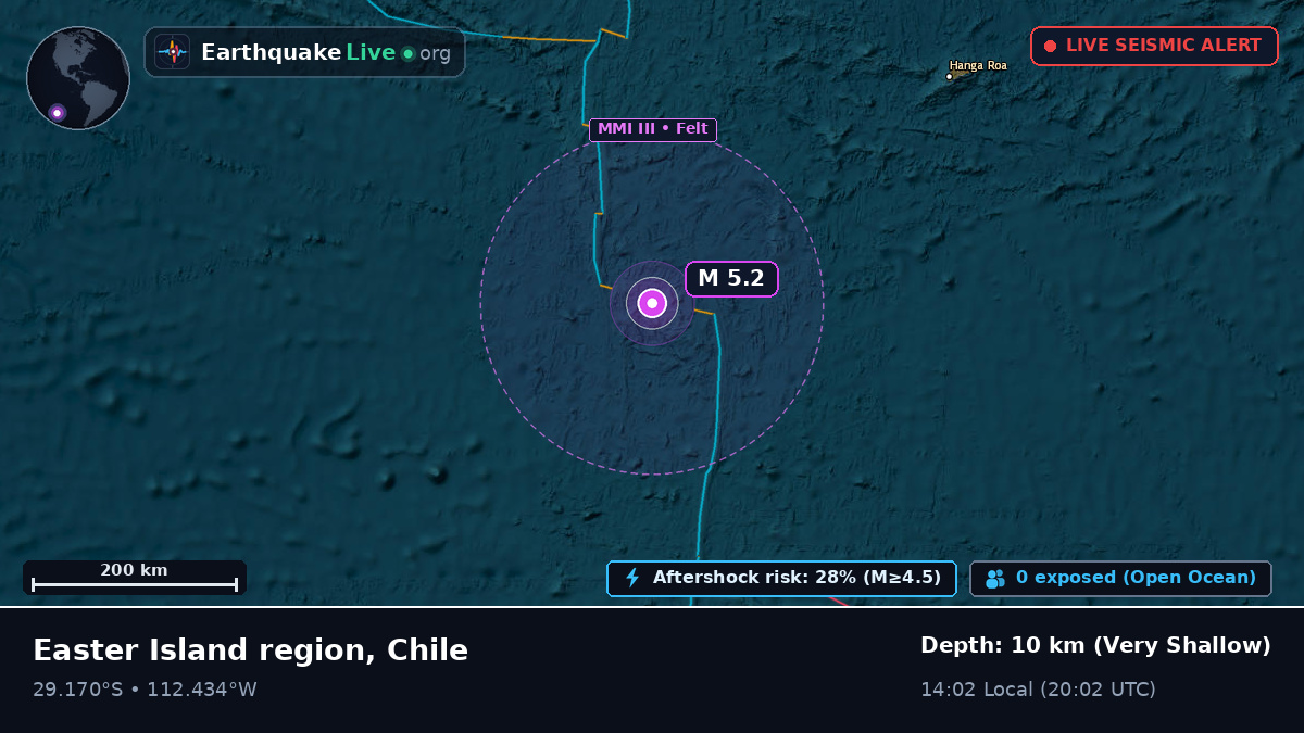 South Pacific Ocean (Chile)