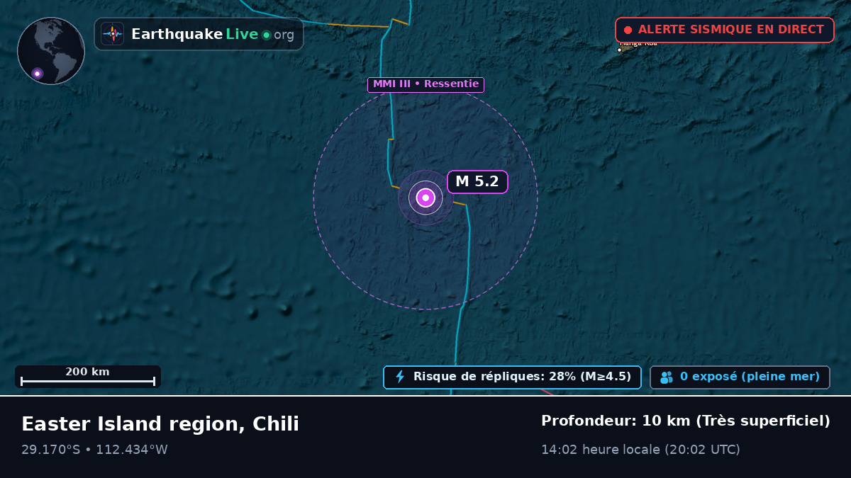 Océan Pacifique Sud (Chili)