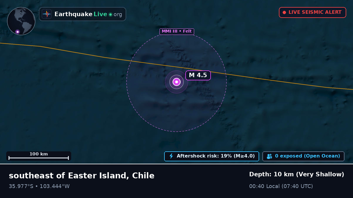 South Pacific Ocean (Chile)