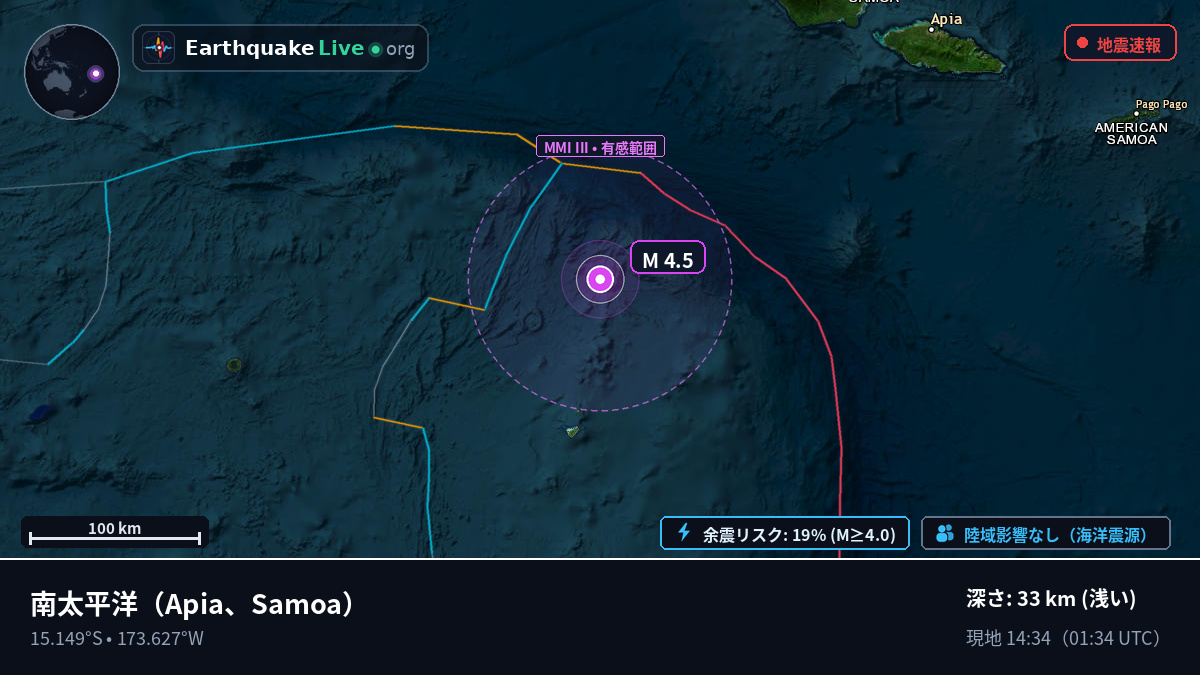 南太平洋 (Samoa)