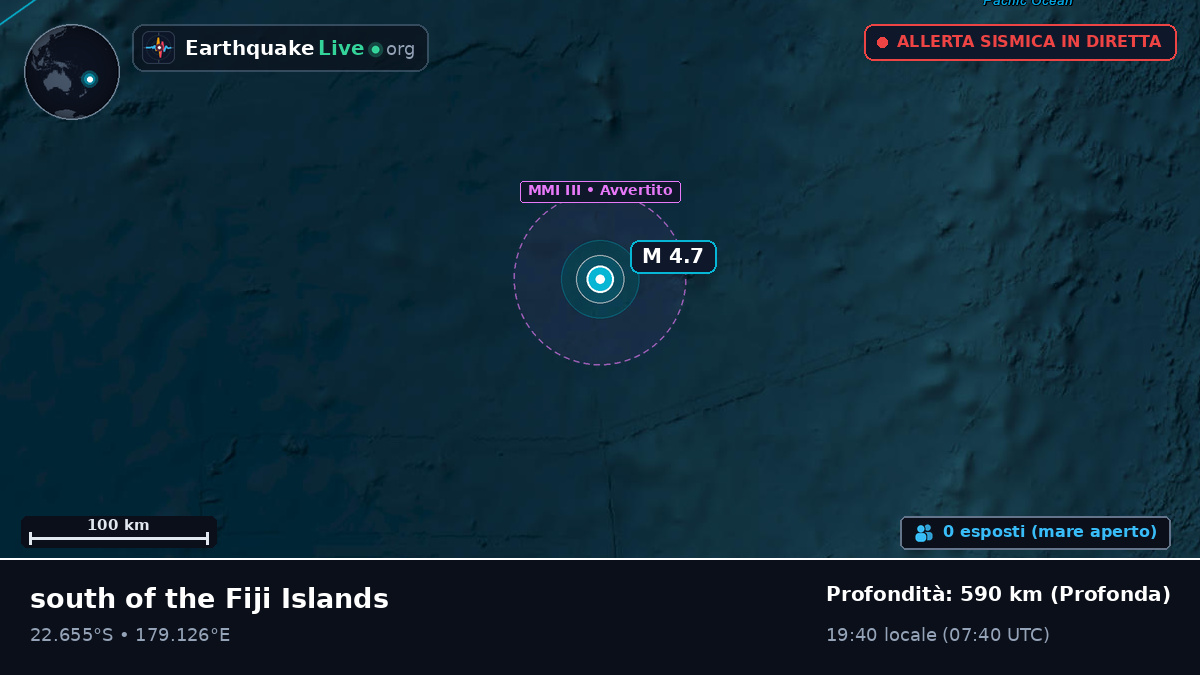 Oceano Pacifico meridionale (Figi)