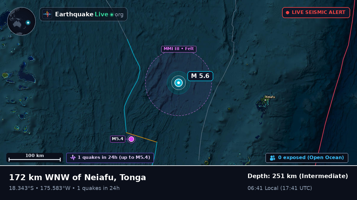 Off the coast of Neiafu, Tonga