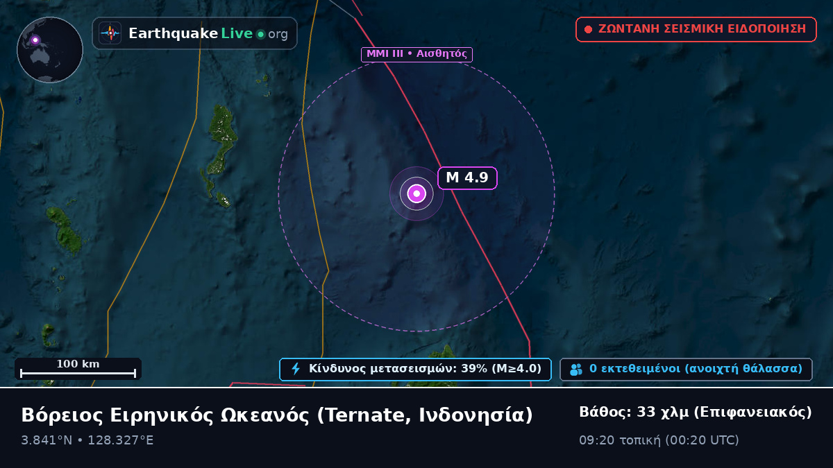 Βόρειος Ειρηνικός Ωκεανός (Ινδονησία)